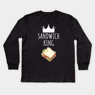 Sandwich King Kids Long Sleeve T-Shirt